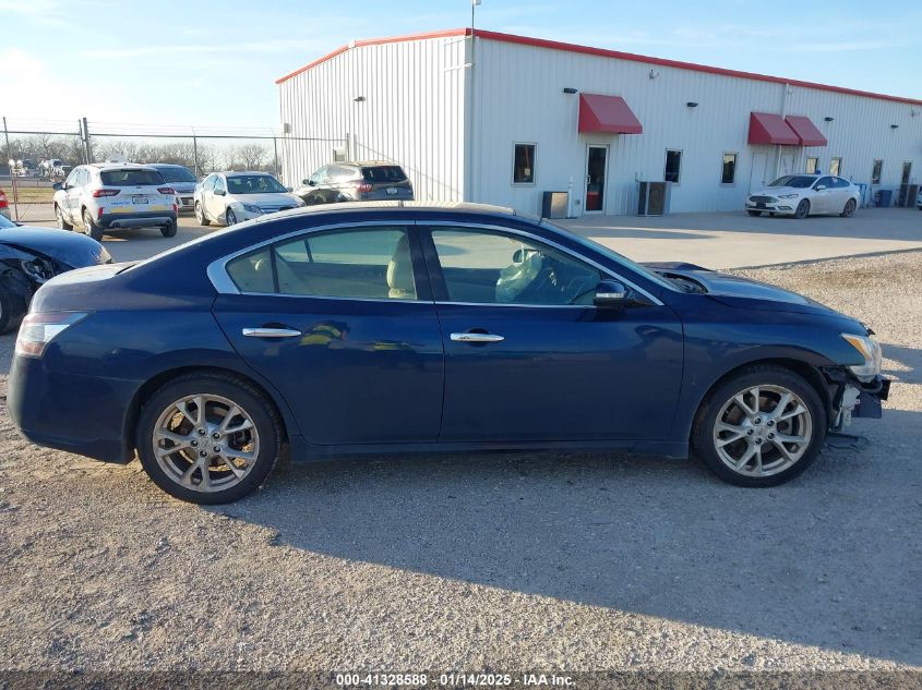 2012 Nissan Maxima 3.5 S/3.5 Sv VIN: 1N4AA5APXCT848941 Lot: 41328588