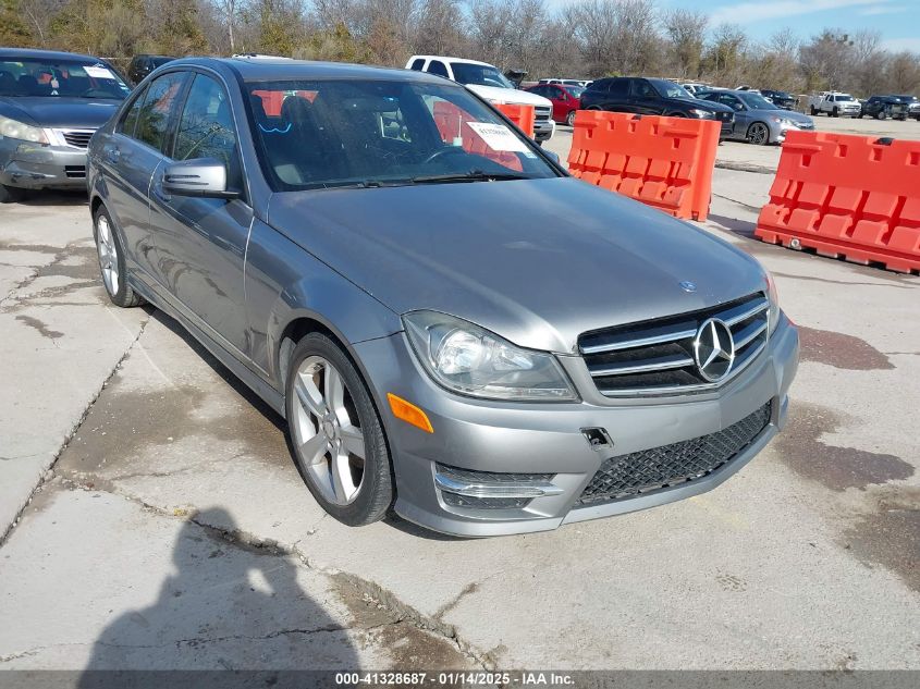 VIN WDDGF4HB2EA937174 2014 MERCEDES-BENZ C 250 no.1