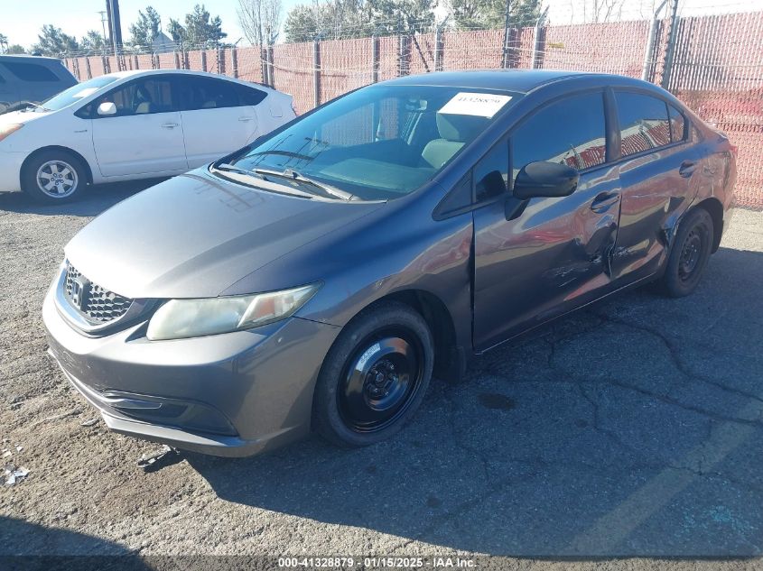 VIN 19XFB2F51EE051797 2014 Honda Civic, LX no.2