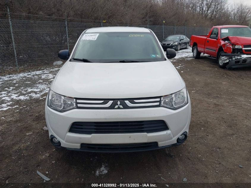 VIN JA4AD2A35EZ000540 2014 Mitsubishi Outlander, ES no.6