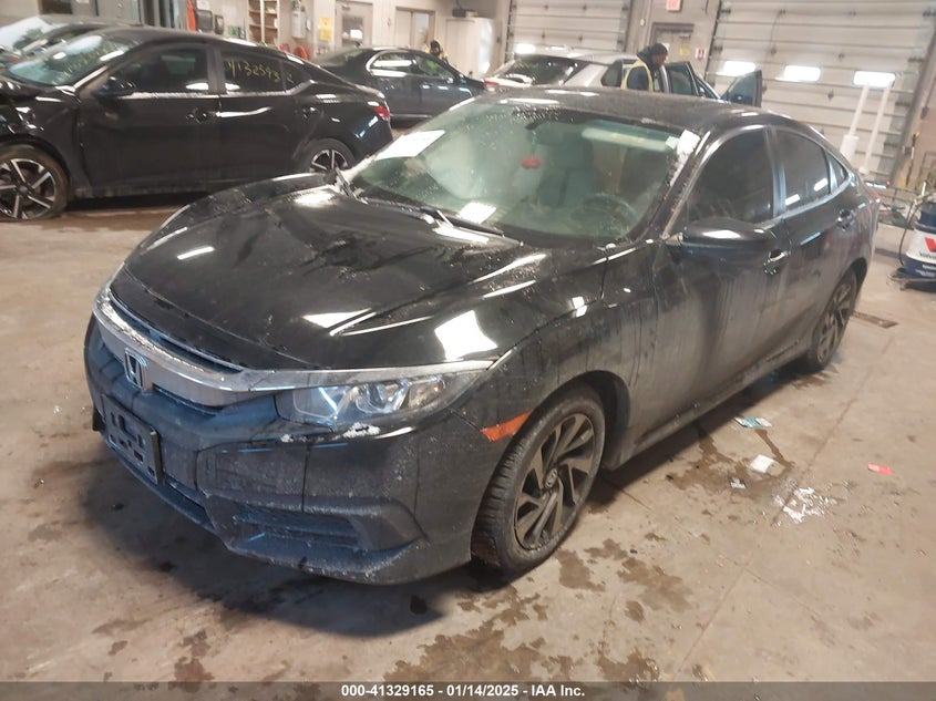 2018 HONDA CIVIC VIN: 19XFC2F76JE039170
