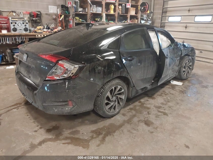 2018 HONDA CIVIC VIN: 19XFC2F76JE039170
