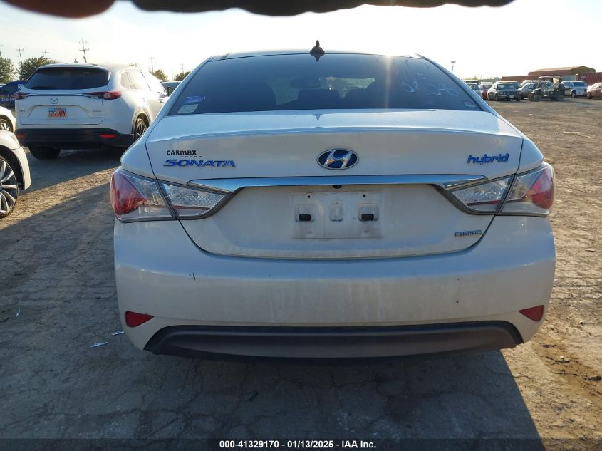 VIN KMHEC4A44EA104221 2014 HYUNDAI SONATA HYBRID no.16