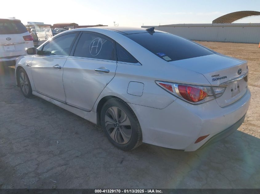 VIN KMHEC4A44EA104221 2014 HYUNDAI SONATA HYBRID no.3