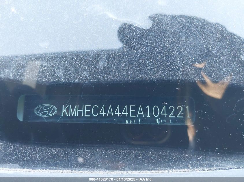 VIN KMHEC4A44EA104221 2014 HYUNDAI SONATA HYBRID no.9