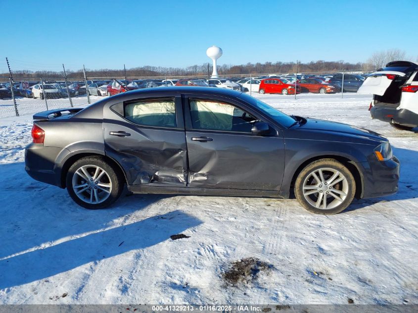 2014 Dodge Avenger Sxt VIN: 1C3CDZCB6EN223760 Lot: 41329213