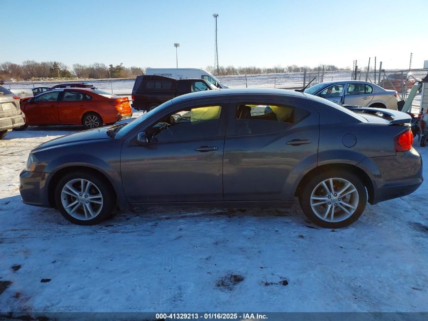 2014 Dodge Avenger Sxt VIN: 1C3CDZCB6EN223760 Lot: 41329213