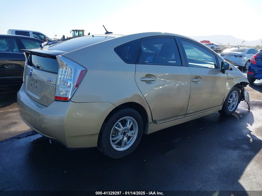 2011 TOYOTA PRIUS VIN: JTDKN3DU6B1330313