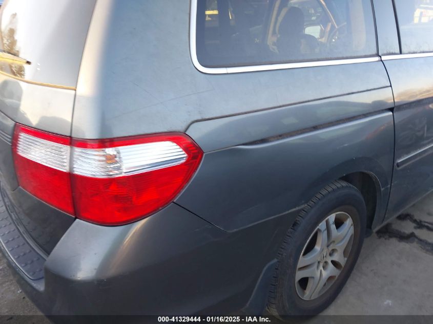 2007 Honda Odyssey Ex-L VIN: 5FNRL38757B408989 Lot: 41329444