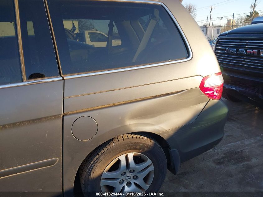 2007 Honda Odyssey Ex-L VIN: 5FNRL38757B408989 Lot: 41329444