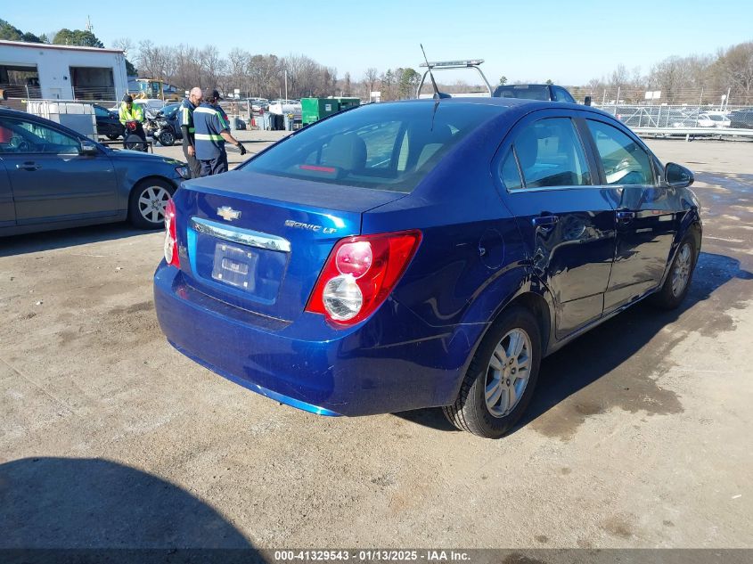 VIN 1G1JC5SH6E4145905 2014 Chevrolet Sonic, Lt Auto no.4