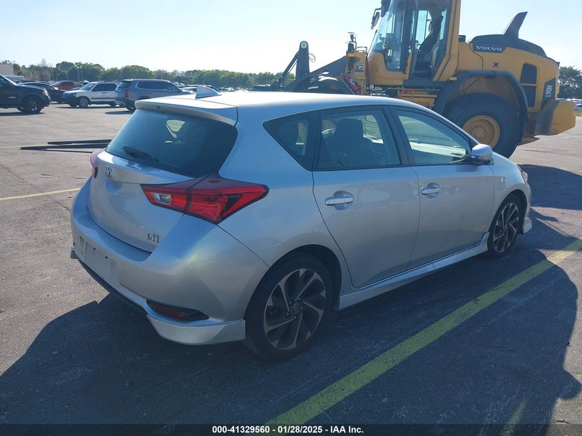 Vin: jtnkarje4jj564715, lot: 41819986, toyota corolla im 20184