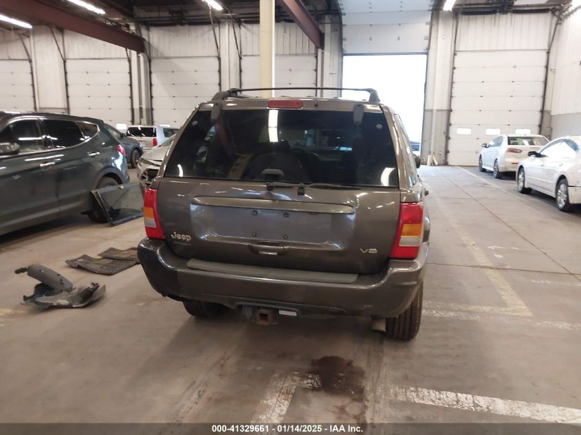 2000 Jeep Grand Cherokee Limited VIN: 1J4GW58N1YC120727 Lot: 41329661