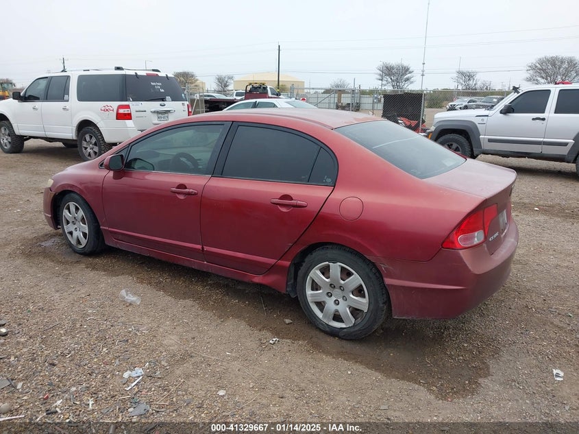 2007 HONDA CIVIC VIN: 1HGFA16517L015410