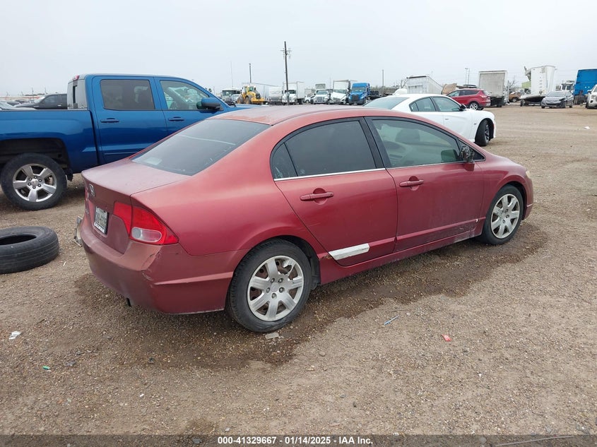 2007 HONDA CIVIC VIN: 1HGFA16517L015410