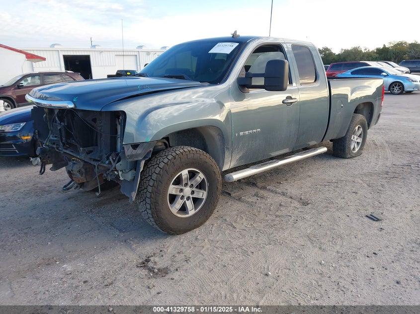 2007 GMC SIERRA 1500 VIN: 1GTEK19007Z598346