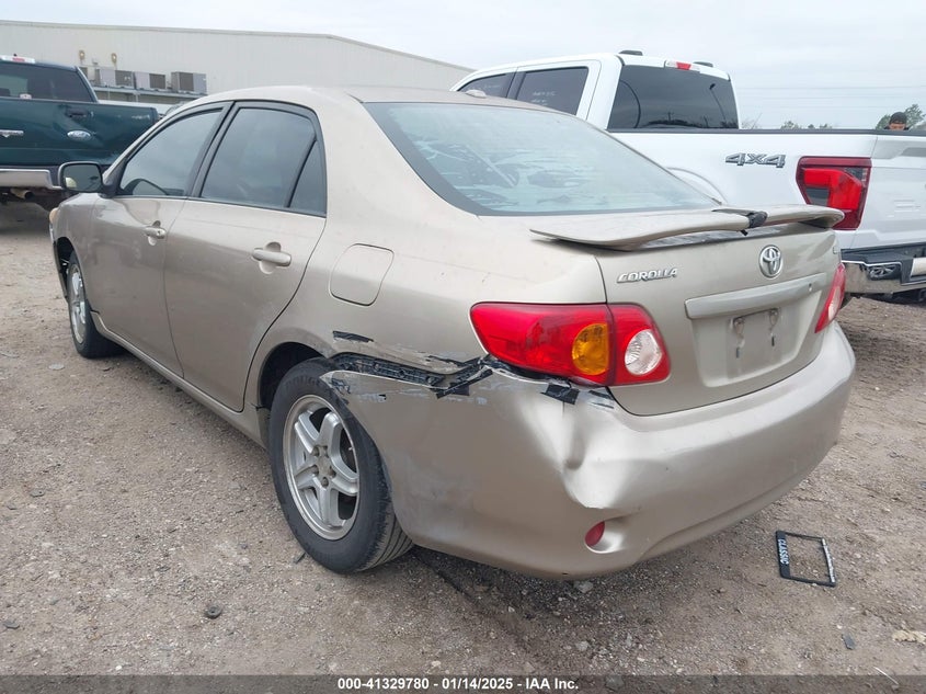 2009 TOYOTA COROLLA VIN: 1NXBU40E29Z037942