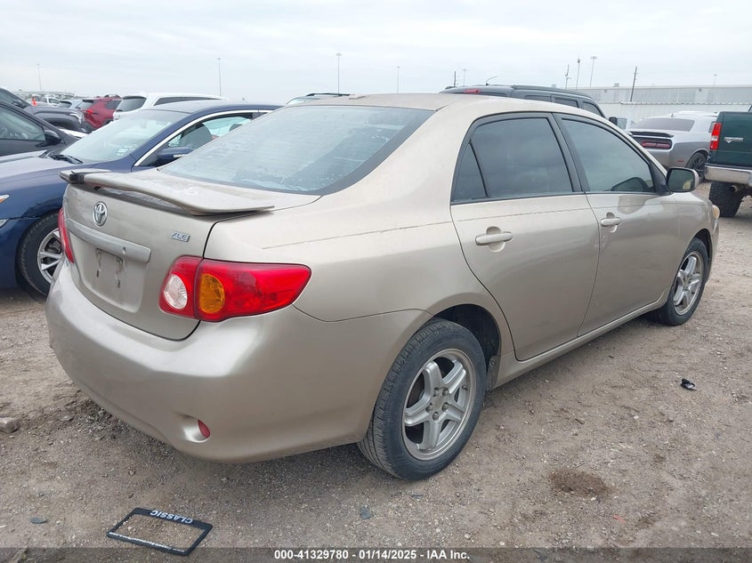 2009 TOYOTA COROLLA VIN: 1NXBU40E29Z037942