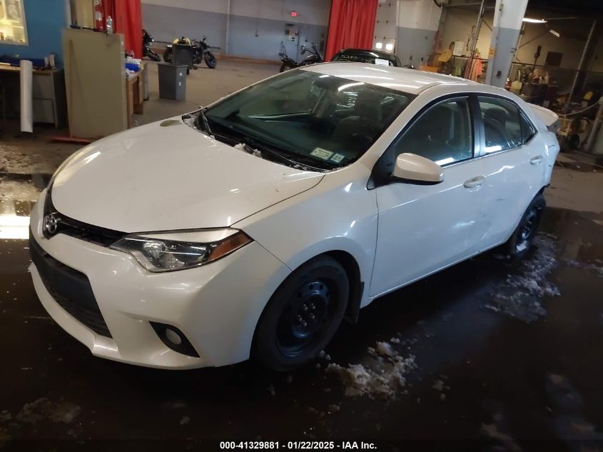 2014 TOYOTA COROLLA ECO/ECO PLUS/ECO PREMIUM - 5YFBPRHE6EP054487