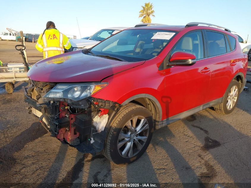 VIN 2T3YFREV7EW123727 2014 Toyota RAV4, Limited no.2