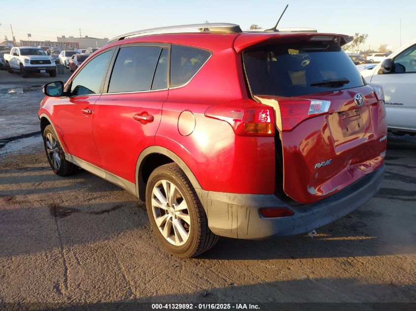 VIN 2T3YFREV7EW123727 2014 Toyota RAV4, Limited no.3