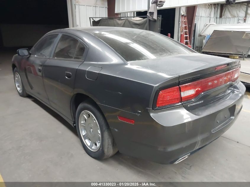 VIN 2C3CDXBG6EH147578 2014 DODGE CHARGER no.3