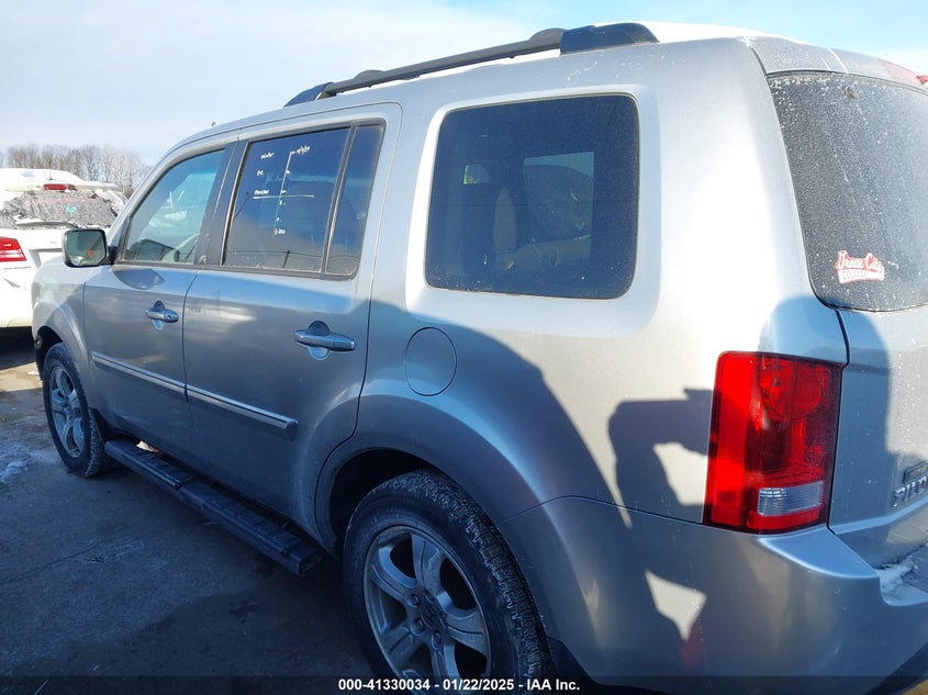 2013 HONDA PILOT EXL - 5FNYF4H58DB012624