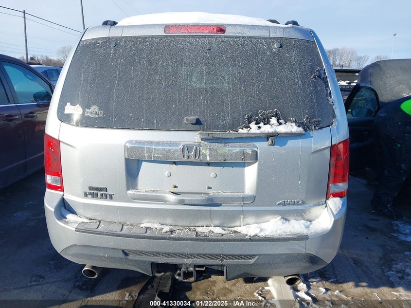 2013 HONDA PILOT EXL - 5FNYF4H58DB012624