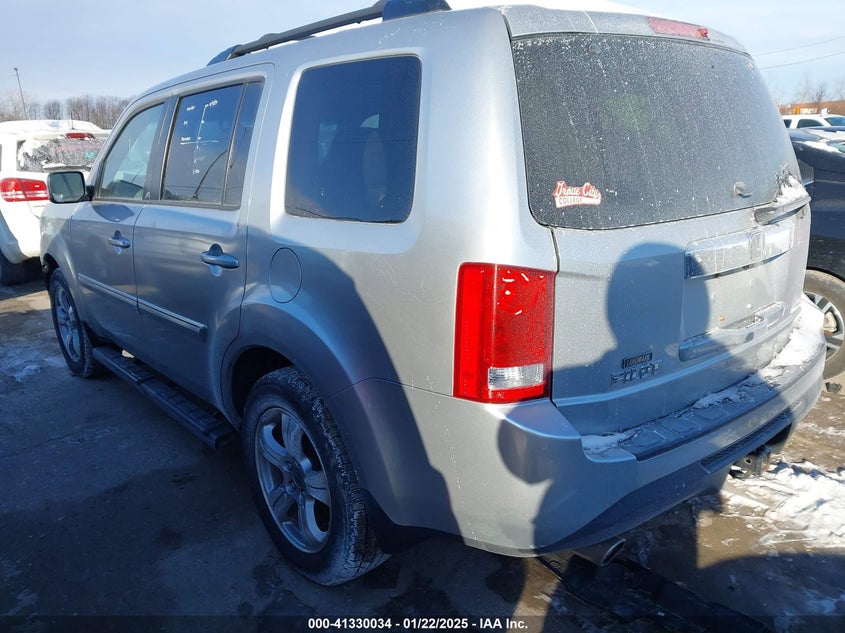 2013 HONDA PILOT EXL - 5FNYF4H58DB012624