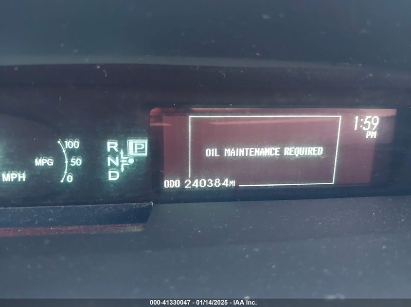 2011 TOYOTA PRIUS VIN: JTDKN3DU5B1445775