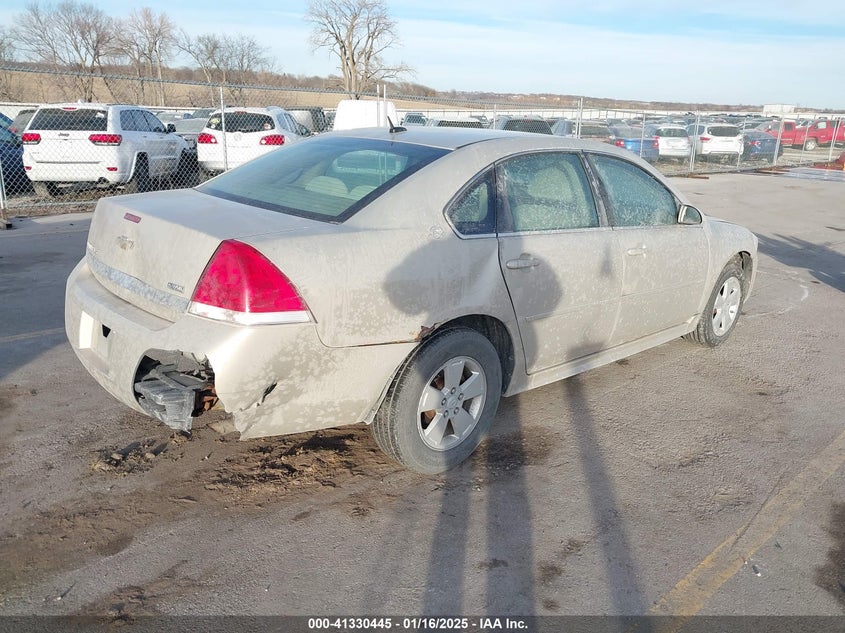 2009 CHEVROLET IMPALA VIN: 2G1WB57K991134010