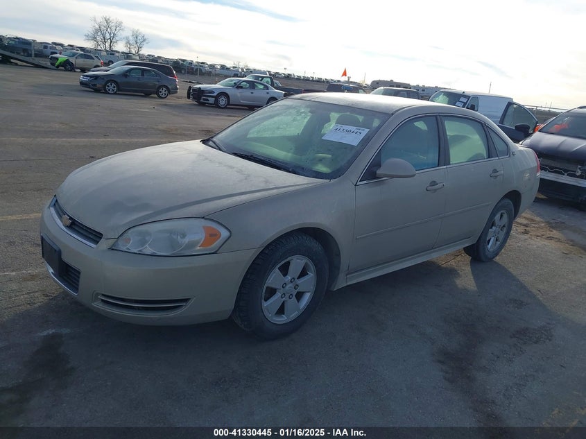 2009 CHEVROLET IMPALA VIN: 2G1WB57K991134010