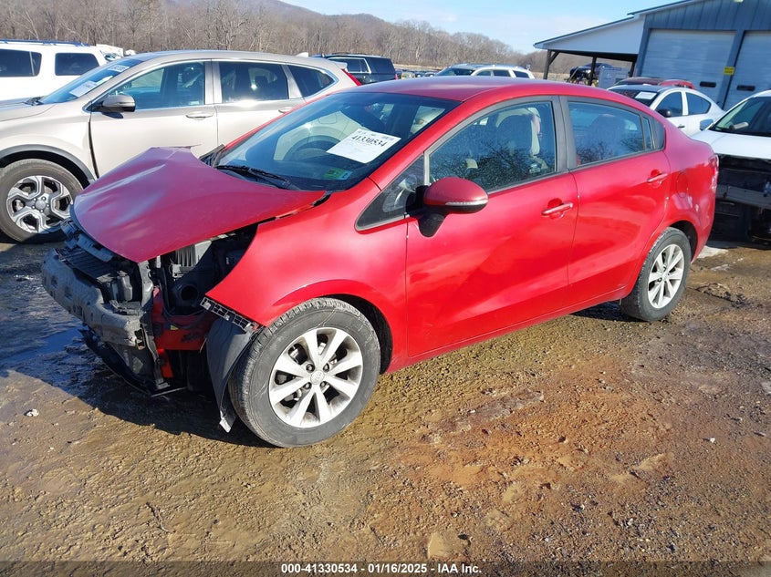 2014 KIA RIO VIN: KNADN4A35E6368128