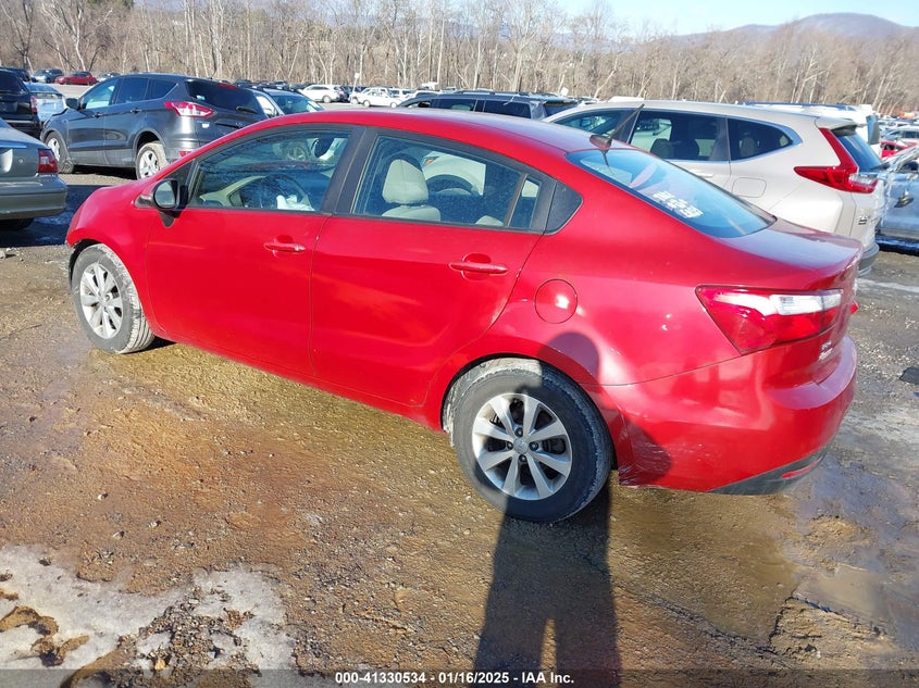 2014 KIA RIO VIN: KNADN4A35E6368128