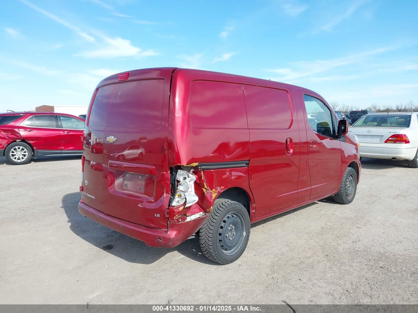 2015 CHEVROLET CITY EXPRESS 1LS - 3N63M0YN1FK699672