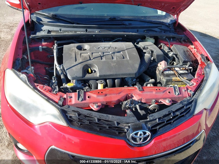 2016 TOYOTA COROLLA VIN: 5YFBURHE1GP496315
