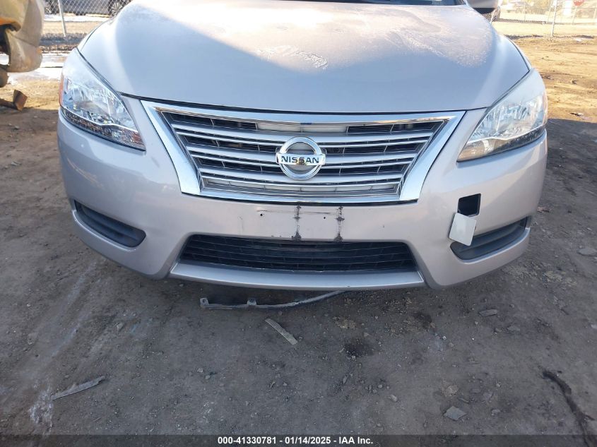 VIN 3N1AB7APXFY360753 2015 Nissan Sentra, S no.6