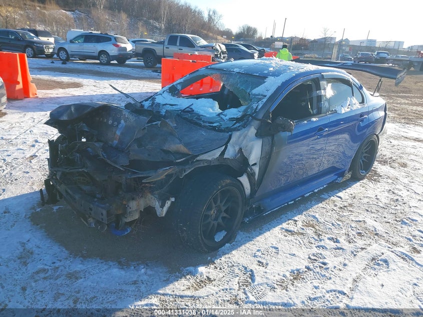 Vin: ja32w8fv3au026979, lot: 41821464, mitsubishi lancer evolution gsr 20102