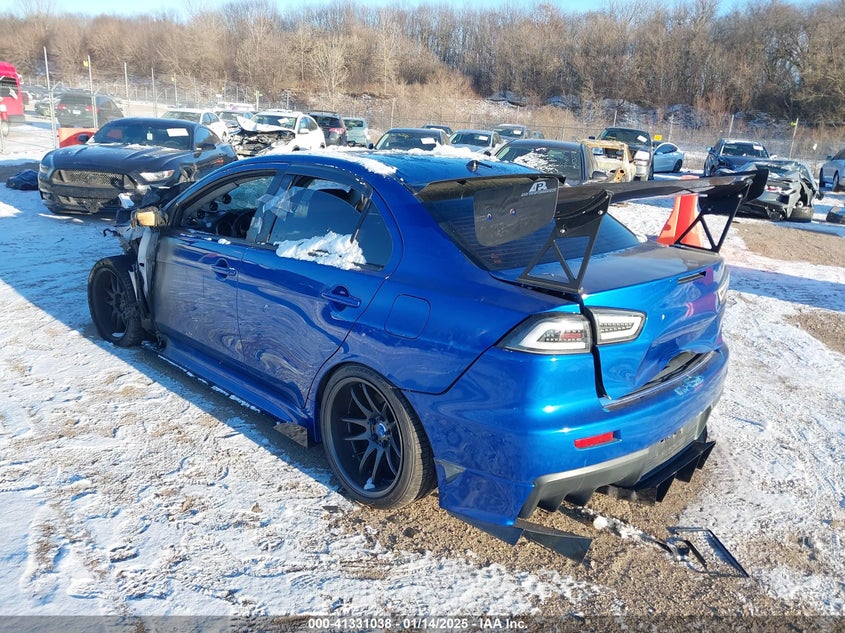 Vin: ja32w8fv3au026979, lot: 41821464, mitsubishi lancer evolution gsr 20103