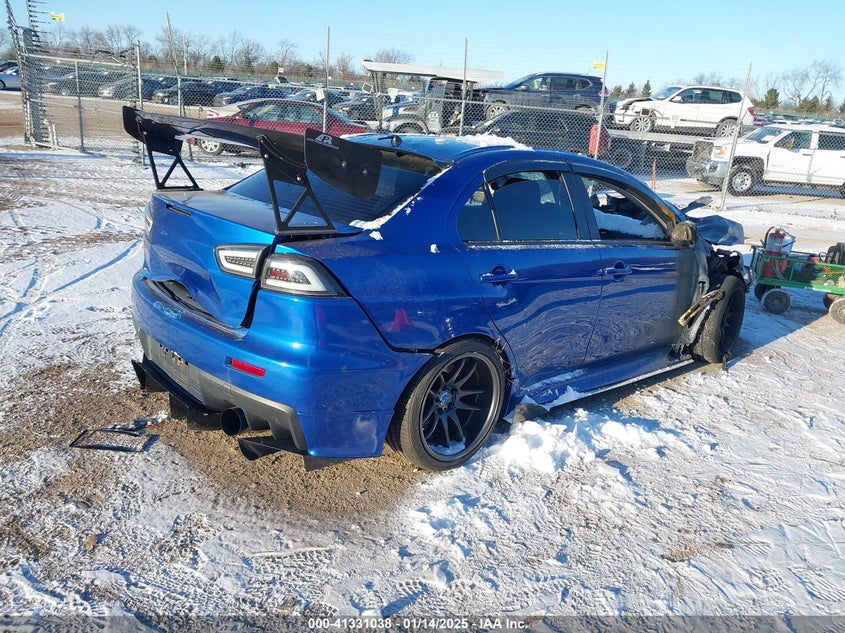 Vin: ja32w8fv3au026979, lot: 41821464, mitsubishi lancer evolution gsr 20104
