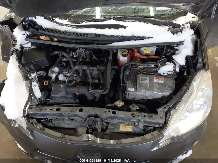 2012 TOYOTA PRIUS C VIN: JTDKDTB36C1017678