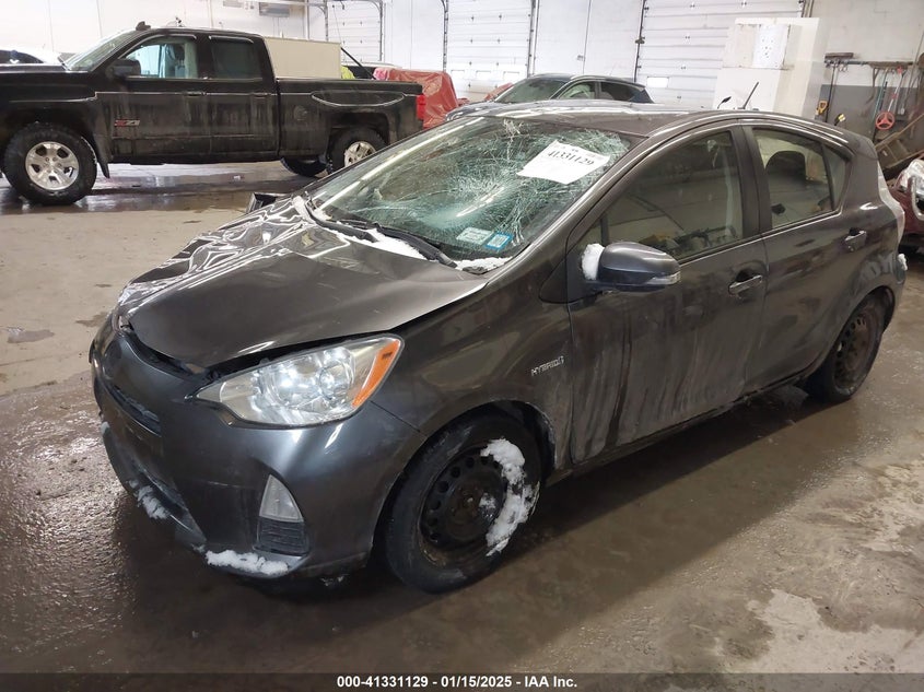 2012 TOYOTA PRIUS C VIN: JTDKDTB36C1017678