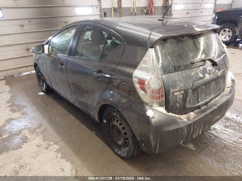 2012 TOYOTA PRIUS C VIN: JTDKDTB36C1017678