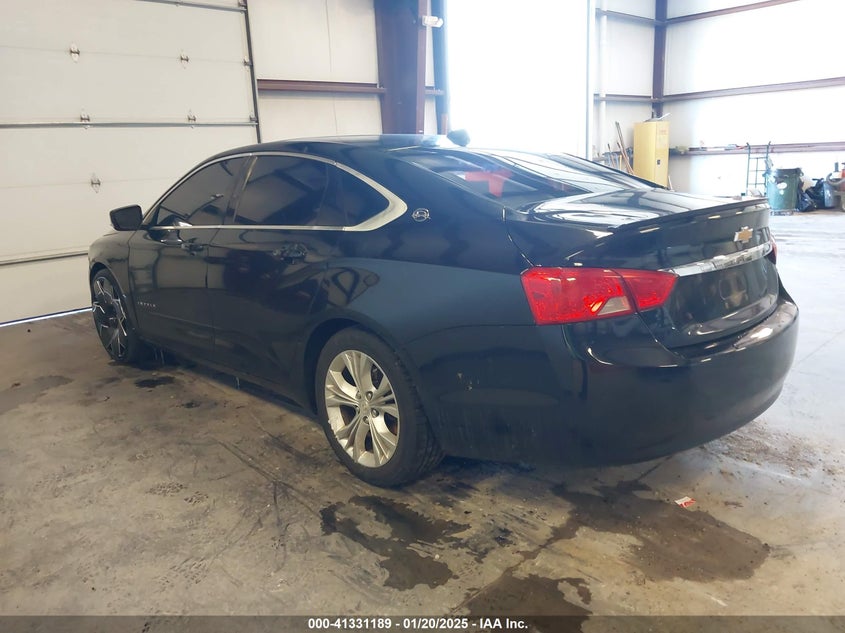 2014 CHEVROLET IMPALA VIN: 2G1125S34E9125320