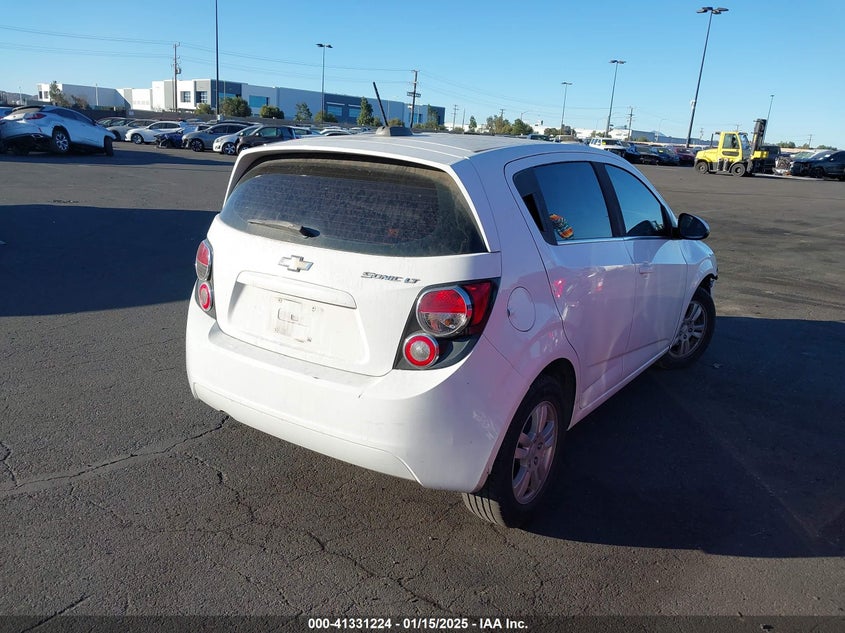 2015 CHEVROLET SONIC LT AUTO - 1G1JC6SH5F4192995