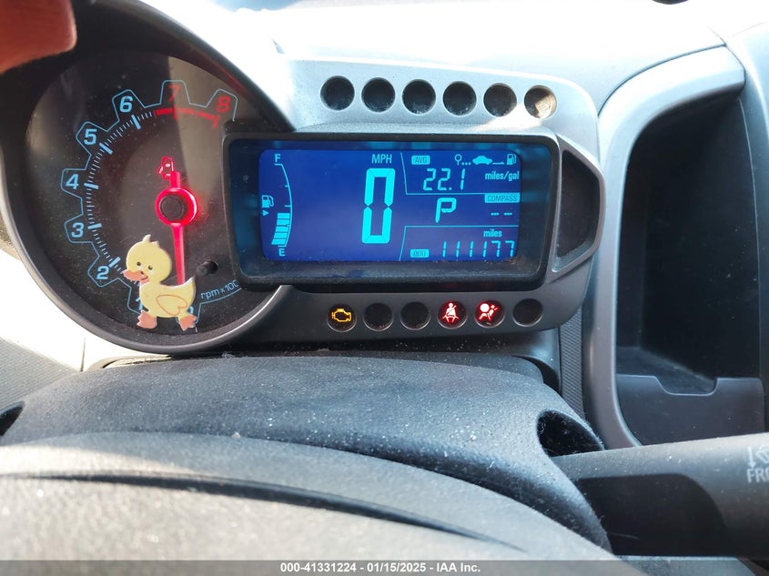 2015 CHEVROLET SONIC LT AUTO - 1G1JC6SH5F4192995