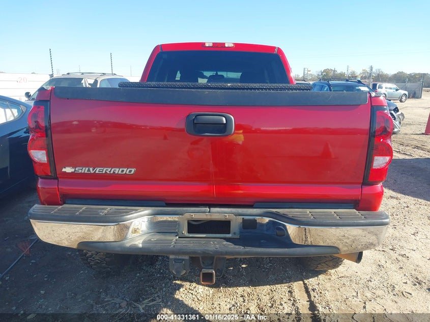 2006 CHEVROLET SILVERADO 2500HD VIN: 1GCHK23D66F140082