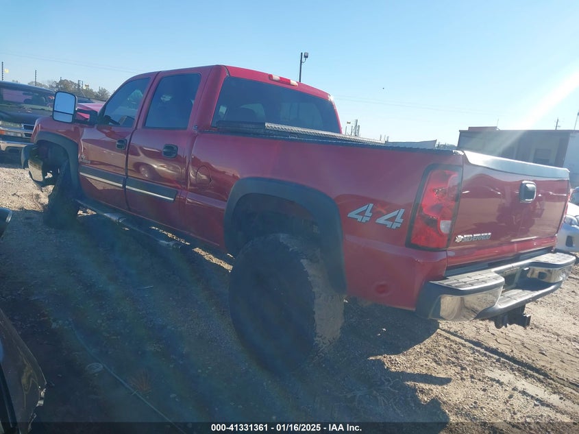 2006 CHEVROLET SILVERADO 2500HD VIN: 1GCHK23D66F140082