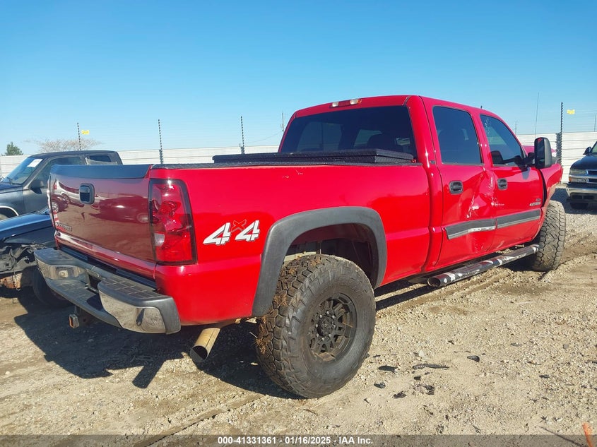 2006 CHEVROLET SILVERADO 2500HD VIN: 1GCHK23D66F140082