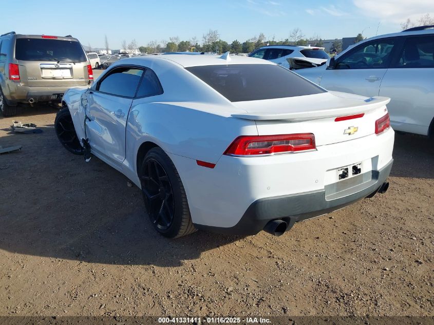 2015 CHEVROLET CAMARO 1LT - 2G1FD1E38F9303235